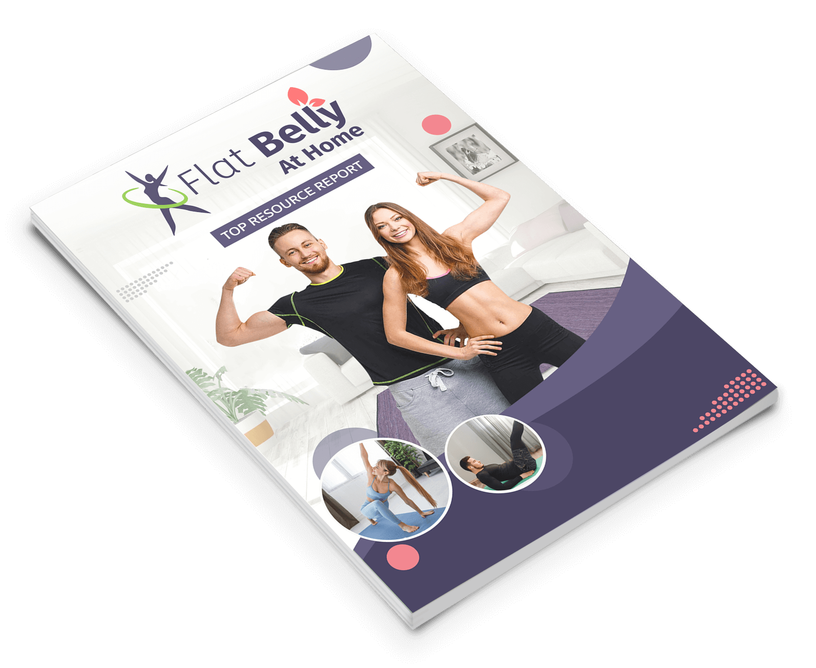 Flat Belly At-Home With PLR FE Sales Page